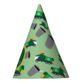 ゴミカスタマイズトラックパターンのリサイクル パーティーハット (右)