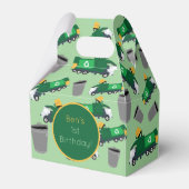 ゴミカスタマイズトラックパターンのリサイクル フェイバーボックス (裏面サイド)