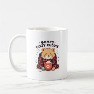 ゴミス コージー カドル ビンテージ ドッグ ブランケット デザイン しないで コーヒーマグカップ