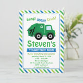 ゴミトラック招待状/ゴミトラック招待状 招待状 (スタンド正面)