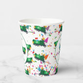 ゴミパーソナライズされたトラックパーティーのリサイクル 紙コップ (左)