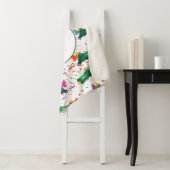 ゴミパーソナライズされたトラックパーティーパターンのリサイクル シェルパブランケット (インサイチュ)