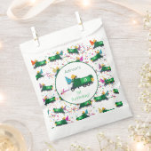 ゴミパーソナライズされたトラックパーティーパターンのリサイクル フェイバーバッグ (クリップ留めされた状態)