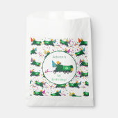 ゴミパーソナライズされたトラックパーティーパターンのリサイクル フェイバーバッグ (正面)