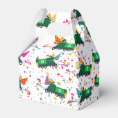 ゴミパーソナライズされたトラックパーティーパターンのリサイクル フェイバーボックス (裏面サイド)