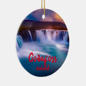 ゴミフォスのパノラマクリスマス装飾 セラミックオーナメント (右)