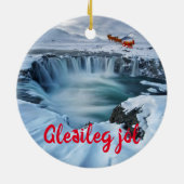 ゴミフォスのパノラマクリスマス装飾 セラミックオーナメント (裏面)