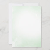 ゴミ収集車のお誕生日会 招待状 (裏面)