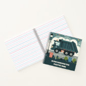 ゴミ収集車  ノートブック (内部)