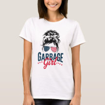 ゴミ女のTシャツ
