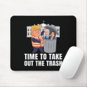 ゴミ捨てだ Funny Trump  マウスパッド (マウス)