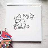 ゴミ日本のパンダ シール