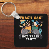 ゴミ箱が語れないゴミはパンダごみアニマ キーホルダー (正面)