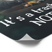 ゴミ箱ではゴミ箱では無い ポスター (角)