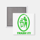 ゴミ箱にする マグネット (正面/裏面)