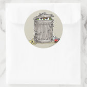 ゴミ箱のヴィンテージオスカー ラウンドシール (バッグ)