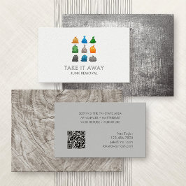 ゴミ箱の取り除き 名刺