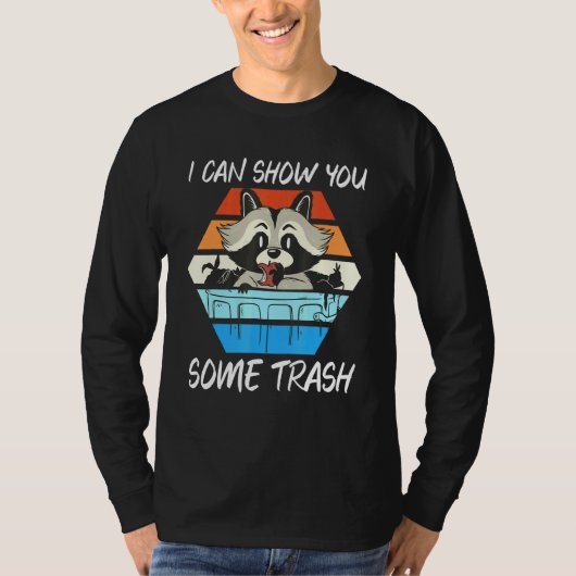 ゴミ箱を見せよう Tシャツ (正面)