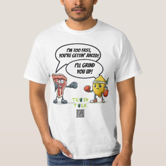 ゴミ箱トーク/レモン対Tボーン – - by LoGoss Tシャツ