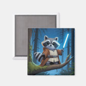 ゴミ箱パンダ宇宙ナイト マグネット (正面/裏面)