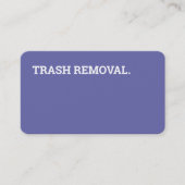 ゴミ箱リサイクル2022名刺 名刺 (正面)