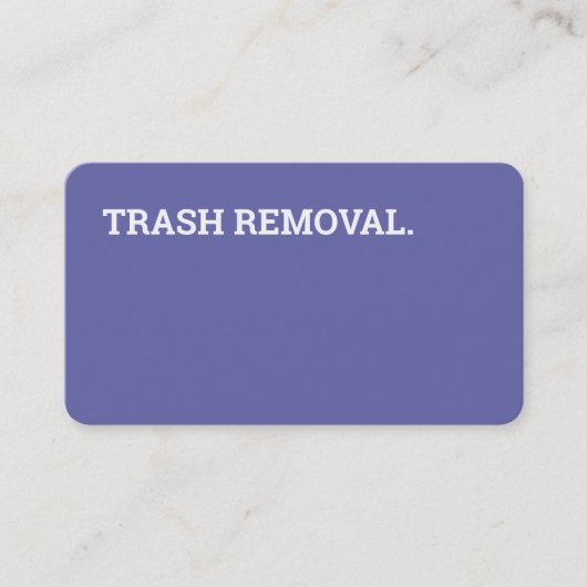 ゴミ箱リサイクル2022名刺 名刺 (正面)