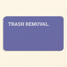 ゴミ箱リサイクル2022名刺 名刺