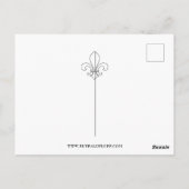 ゴミ箱飲はがきに眠るニューオーリンズ ポストカード (裏面)