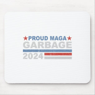 ゴミ誇りを持ったトランプ支持具1 マウスパッド