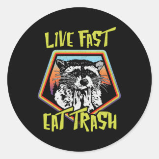 ゴミ類パンダルーン動物 ラウンドシール