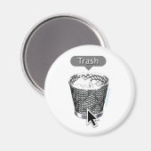 ゴミ。 マグネット (正面/裏面)