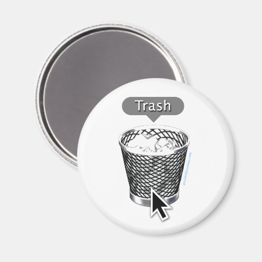 ゴミ。 マグネット (正面/裏面)