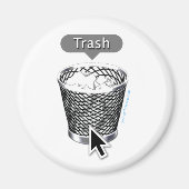 ゴミ。 マグネット (正面)