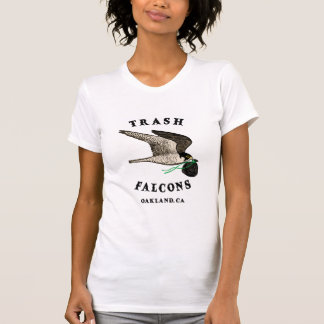 ゴミ《鳥》ハヤブサ公式Tシャツ – 白 Tシャツ