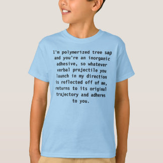 ゴムおよび接着剤Sheldon Tシャツ