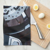 ゴムが道に合うところ キッチンタオル (四つ折り)