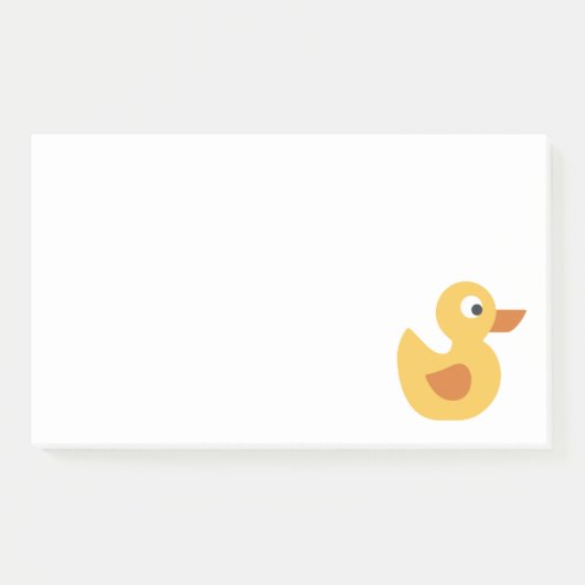 ゴムのあひる ポストイット (正面)