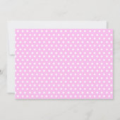 ゴムのダッキー 誕生日 写真 招待状 (裏面)