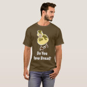 ゴムのダック ダックが走る ダックの養鶏農家 Tシャツ (正面フル)