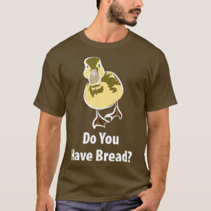 ゴムのダック ダックが走る ダックの養鶏農家 Tシャツ