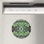 ゴムの木の葉パターン マグネット (インサイチュ (食洗機))