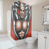 ゴムの筋肉 シャワーカーテン (インサイチュ)
