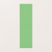 ゴムの葉、淡い色の葉、ピクシー・グリーン、 名刺 (内部フラット)