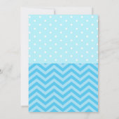 ゴムの黄色いあひるの男の子のシャワー招待状 招待状 (裏面)