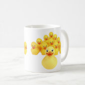 ゴムはユーモアのコーヒー・マグを引込めます コーヒーマグカップ (正面右)