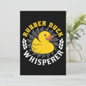 ゴムアヒルささやき手 招待状 (スタンド正面)