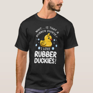 ゴムアヒル浴玩具水アヒル Tシャツ