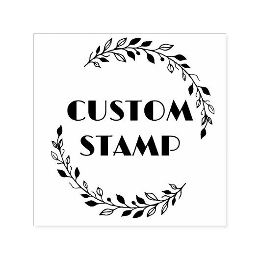 ゴムカスタムスタンプ、ロゴスタンプ、ビジネスブランディング セルフインキングスタンプ (デザイン)