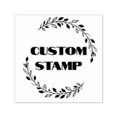 ゴムカスタムスタンプ、ロゴスタンプ、ビジネスブランディング セルフインキングスタンプ (デザイン)