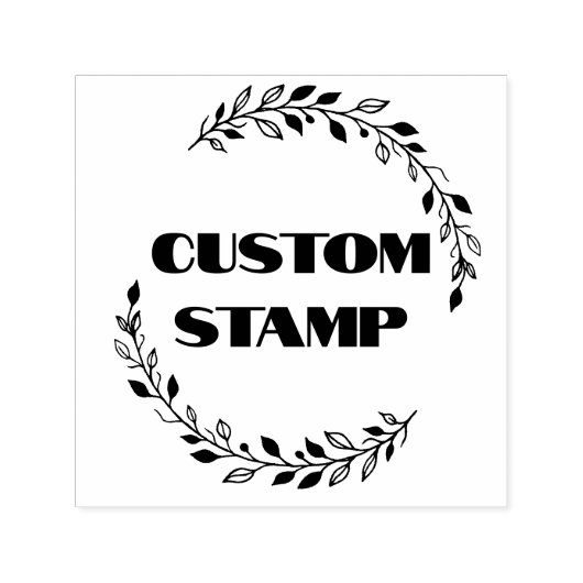 ゴムカスタムスタンプ、ロゴスタンプ、ビジネスブランディング セルフインキングスタンプ (デザイン)